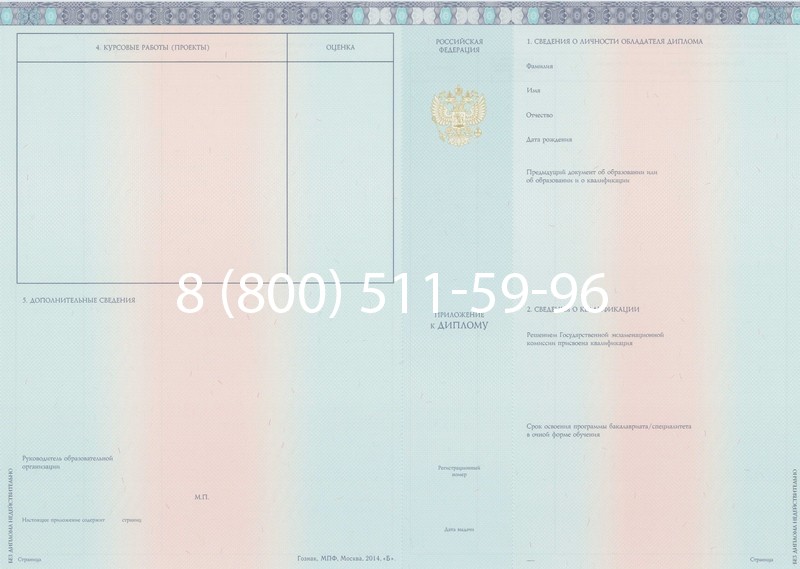 Заказать Диплом бакалавра 2014-2026 года в Уфе