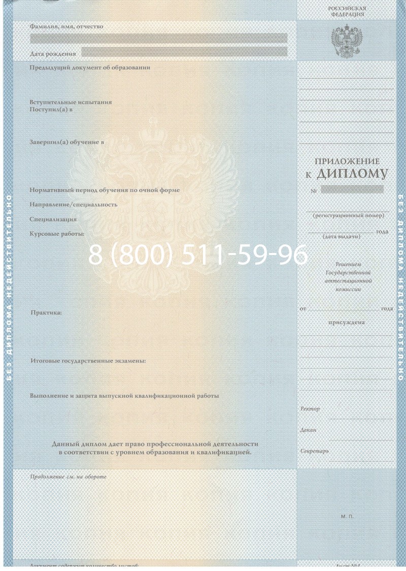Заказать Диплом магистра 2003-2009 годов в Уфе