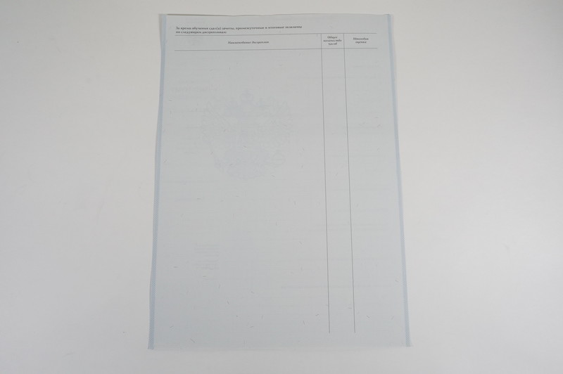 Диплом о начальном образовании  2007-2009 годов в Уфе