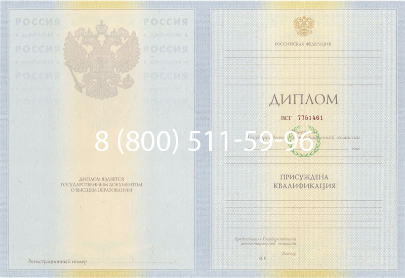 Купить Диплом специалиста 2010-2011 годов в Уфе