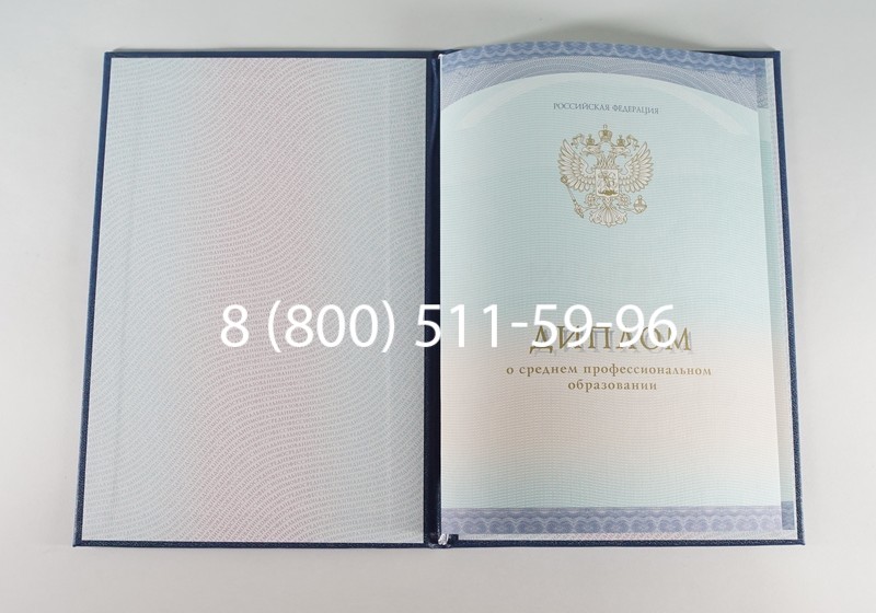 Заказать Диплом колледжа (Спецбланк) 2014-2026 года в Уфе